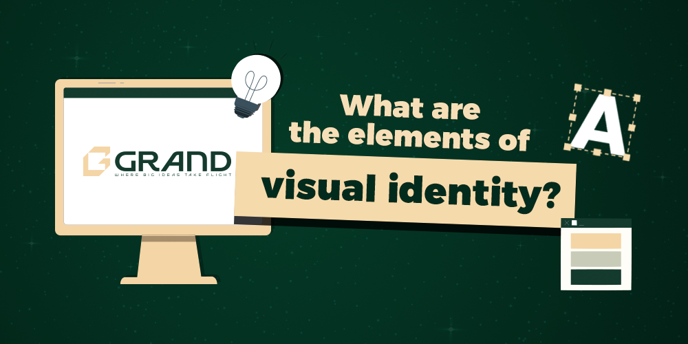 What are the elements of visual identity